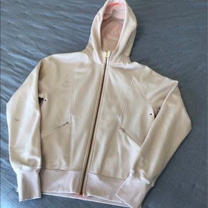Lululemon zip up fleece lined jacket